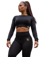 Aspire Long Sleeve Crop top